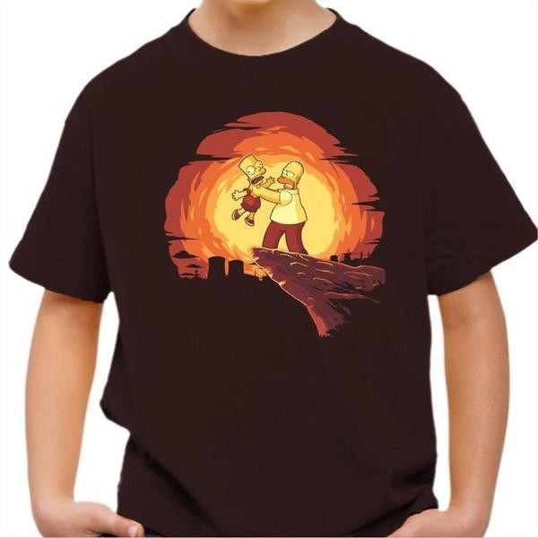 T-shirt enfant geek - Simpson King
