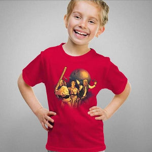 T-shirt enfant geek - The Big Starwarski - Couleur Rouge Vif - Taille 4 ans