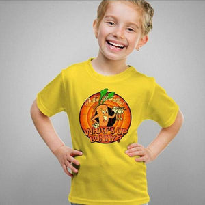 T-shirt enfant geek - Who's Who ? - Couleur Jaune - Taille 4 ans