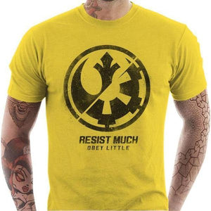T-shirt geek homme - Alliance Empire - Couleur Jaune - Taille S