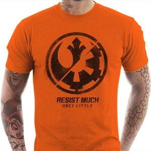 T-shirt geek homme - Alliance Empire - Couleur Orange - Taille S