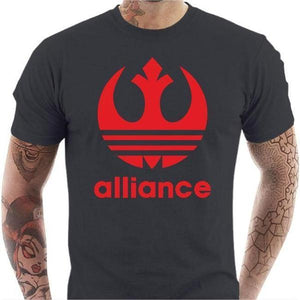 T-shirt geek homme - Alliance VS Adidas - Couleur Gris Foncé - Taille S
