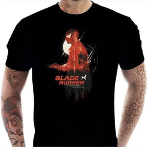 T-shirt geek homme - Blade Runner - Couleur Noir - Taille S