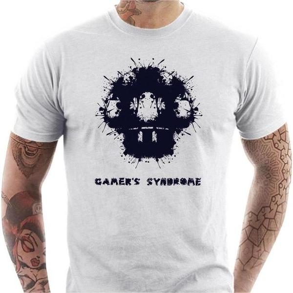 T-shirt geek homme - Gamer's syndrom