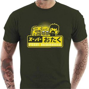 T-shirt geek homme - Kampai ! - Couleur Army - Taille S