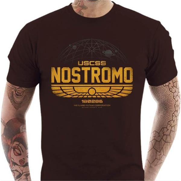 T-shirt geek homme - Nostromo de l'USCSS