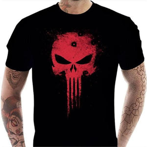 T-shirt geek homme - Punisher - Couleur Noir - Taille S