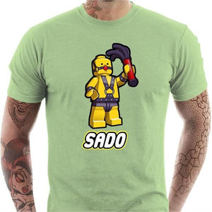 T-shirt geek homme - Sado - Couleur Tilleul - Taille S