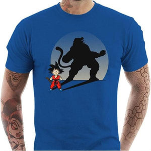 T-shirt geek homme - The Beast Inside - Couleur Bleu Royal - Taille S