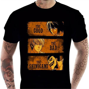 T-shirt geek homme - The Shinigami – le Bon la Brute et le Truand - Couleur Noir - Taille S