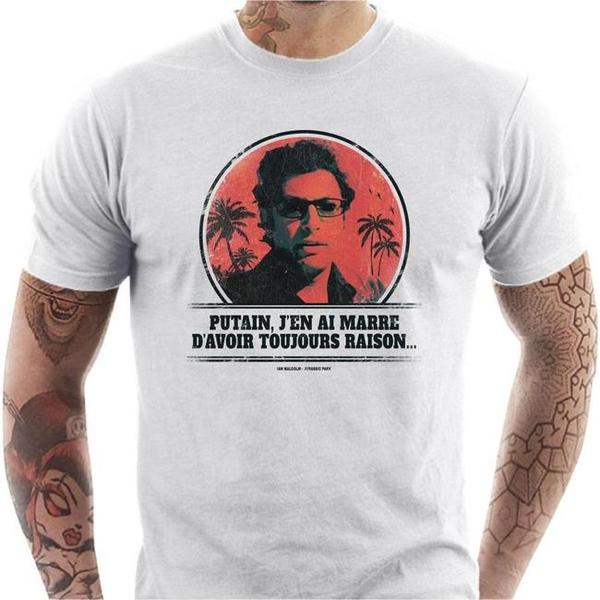 T-shirt geek homme - Toujours raison