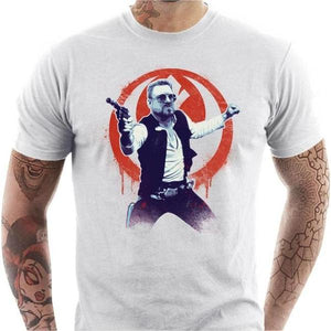T-shirt geek homme - Walt Solo - Couleur Blanc - Taille S