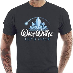 T-shirt geek homme - Walt White - Couleur Gris Foncé - Taille S