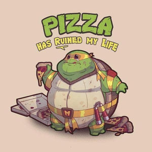 Turtle Pizza - Tortue Ninja - Couleur Sable