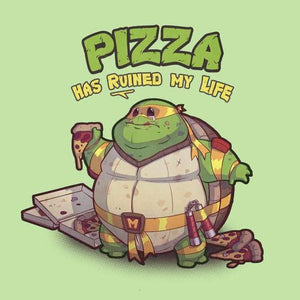 Turtle Pizza - Tortue Ninja - Couleur Tilleul