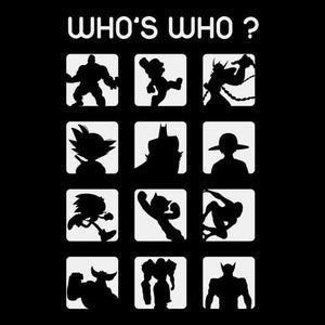 Who's who ? - Couleur Noir
