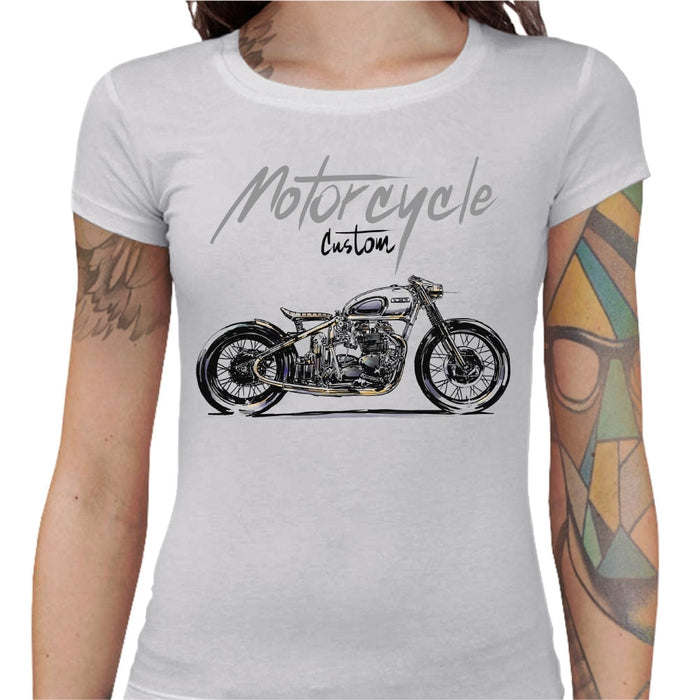 T-shirt Motarde - Custom - Moto
