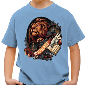 T-shirt Enfant Geek - Gryffondor - House of Courage