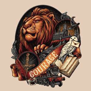 Tshirt Gryffondor - House of Courage