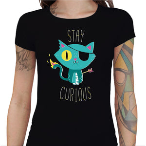 T-shirt Geekette - Stay Curious