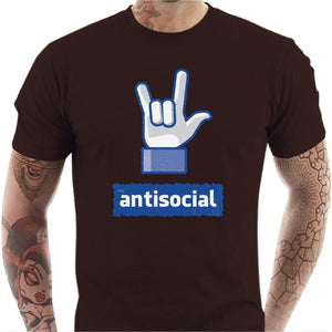 T-shirt Geek Homme - Antisocial