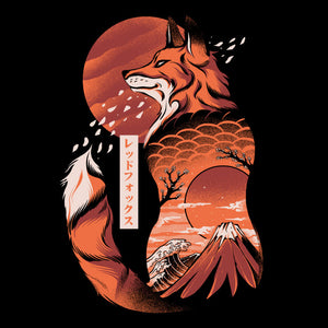 Tshirt Japanese Fox