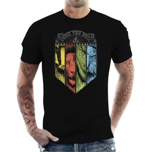 T-shirt Geek Homme - Choose your house