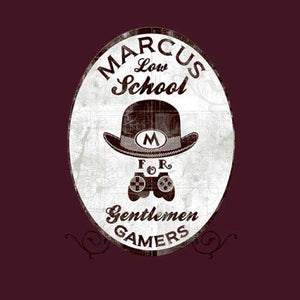 tshirt-marcus-low-school-coton-bio-cerise