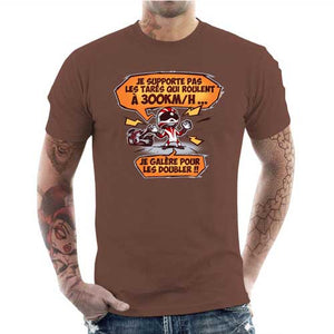 T shirt Motard homme - 300 km/h, Coloris Sienna, Collections SOLDES, Top des ventes - Checkpoint, Checkpoint
