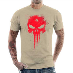 tshirt-homme-punisher-coton-bio-beige