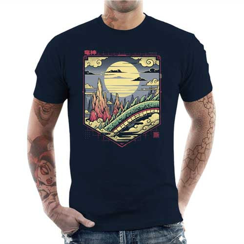 T-shirt Geek Homme - Dragon Kingdom