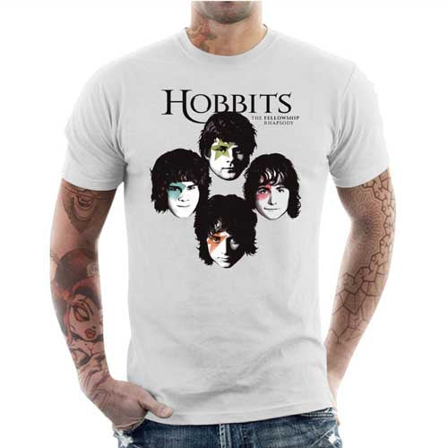T-shirt Geek Homme - Hobbits Rhapsody