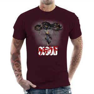 tshirt-homme-cloud-x-akira-coton-bio-cerise