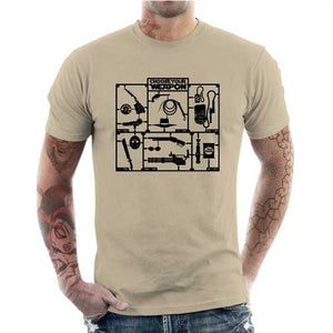 tshirt-homme-choose-your-weapon-coton-bio-beige