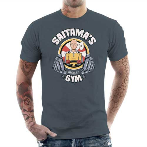 T-shirt geek homme - Saitama’s gym