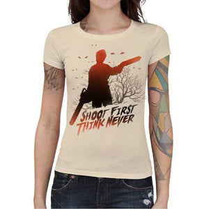 tshirt-femme-evil-dead-replique-coton-bio-natural