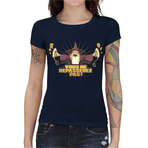 T-shirt Geekette - Furious Gandalf