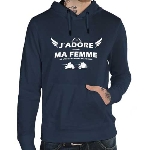 Sweat Moto - Ma femme