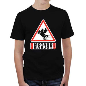 tshirt-enfant-motard-barjo-coton-bio-noir