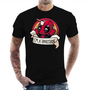 tshirt-homme-cinema-i-am-unicorn-deadpool-coton-bio-noir