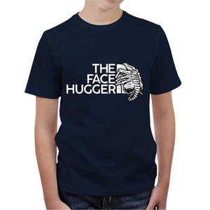 tshirt-enfant-the-face-hugger-alien-the-north-face-fusion-coton-bio-bleu-nuit