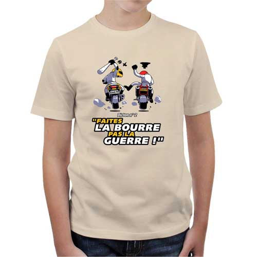 T shirt Moto Enfant - Faites la bourre