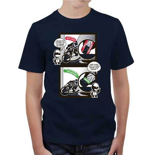 T shirt Moto Enfant - Bande de peur