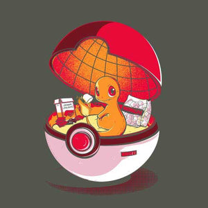 tshirt-red-poke-house-la-maison-salameche-coton-bio-khaki