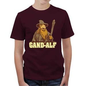 tshirt-enfant-gandalf-coton-bio-cerise