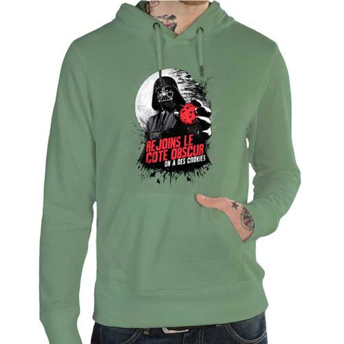 Sweat geek Dark Side Cookies Dark Vador - Main Image