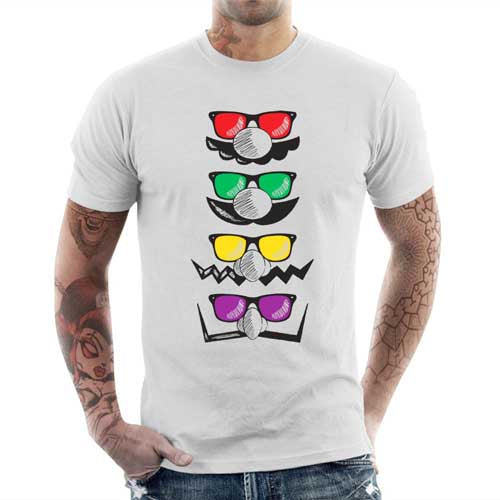 T-shirt geek homme - Glasses of Family