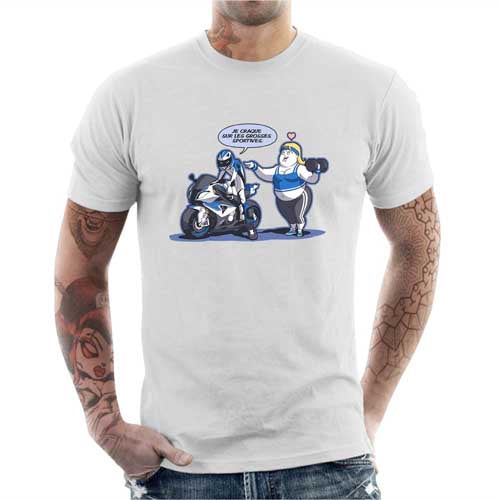 T shirt Motard homme - Grosse Sportive