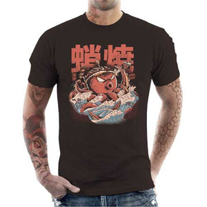 tshirt-homme-takoyaki-attack-le-poulpe-d-osaka-coton-bio-chocolat
