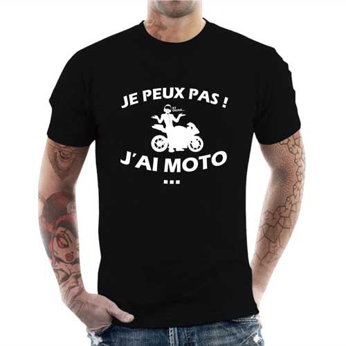 Tee-shirt retraité moto cadeau motard humour Tee-shirt retraité moto cadeau motard humour